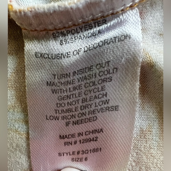 BTWEEN Printed Fit & Flare Dress for Girls/size 6 - Picture 9 of 10